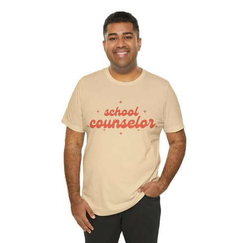 School Counselor Star Tee